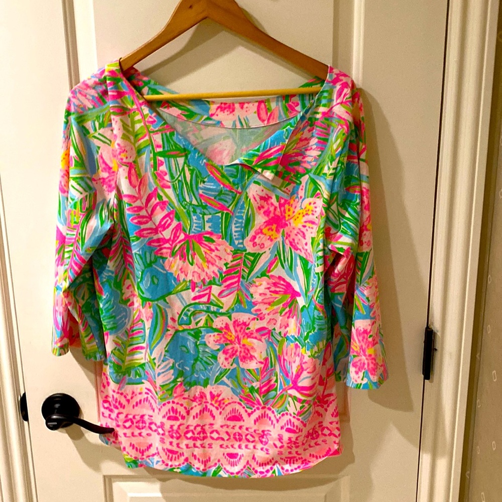 Lilly Pulitzer Pink and blue